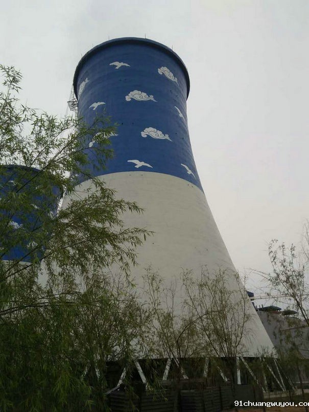 冷却塔外壁美化